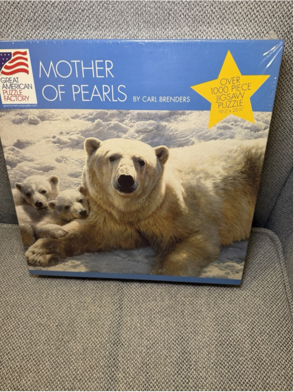 Mother of Pearls 1000-piece jigsaw puzzle, featuring art by Carl Brenders SEALED